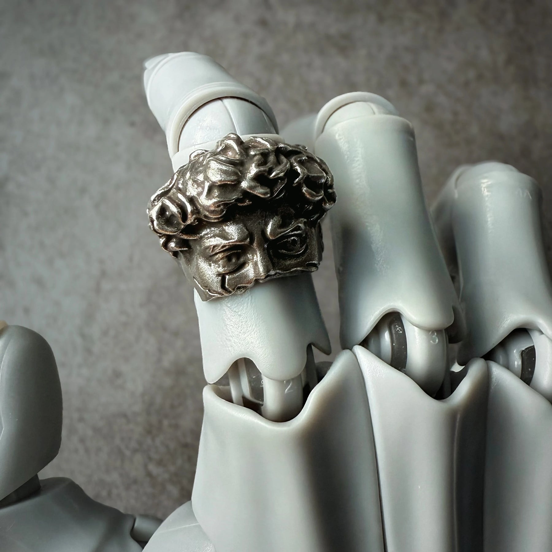 Anel David - Metade Rosto