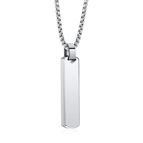 2pcs Vertical Layer Necklaces for Men Boys,Wateproof Stainless Steel Cuban Chain Collar,Stylish Men's Sweater Chain