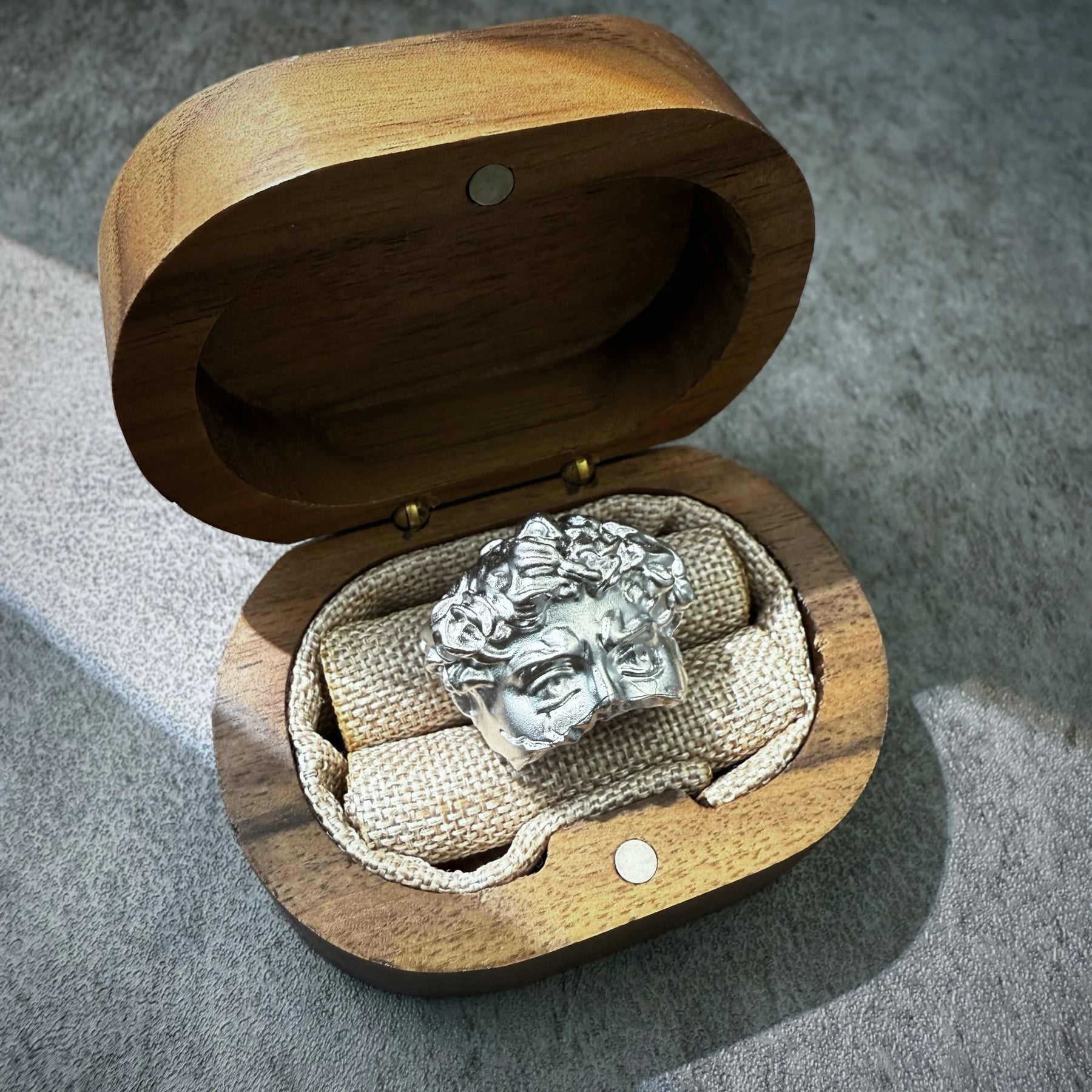 Anel David - Metade Rosto