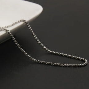 Stainless Steel Necklace, Street Fashionable Hip Hop Jewelry Accessories for Men, Father's Day Gift