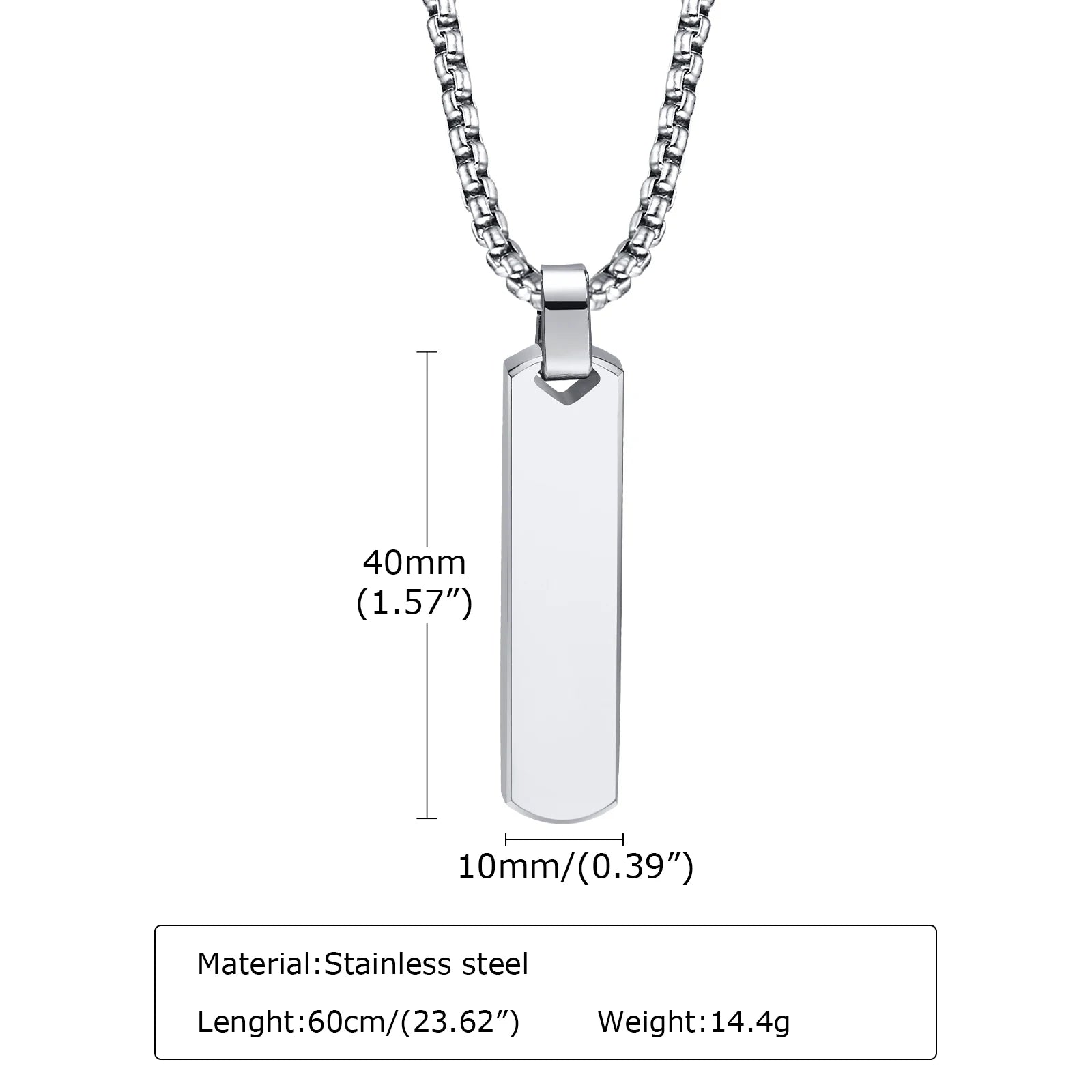 2pcs Vertical Layer Necklaces for Men Boys,Wateproof Stainless Steel Cuban Chain Collar,Stylish Men's Sweater Chain