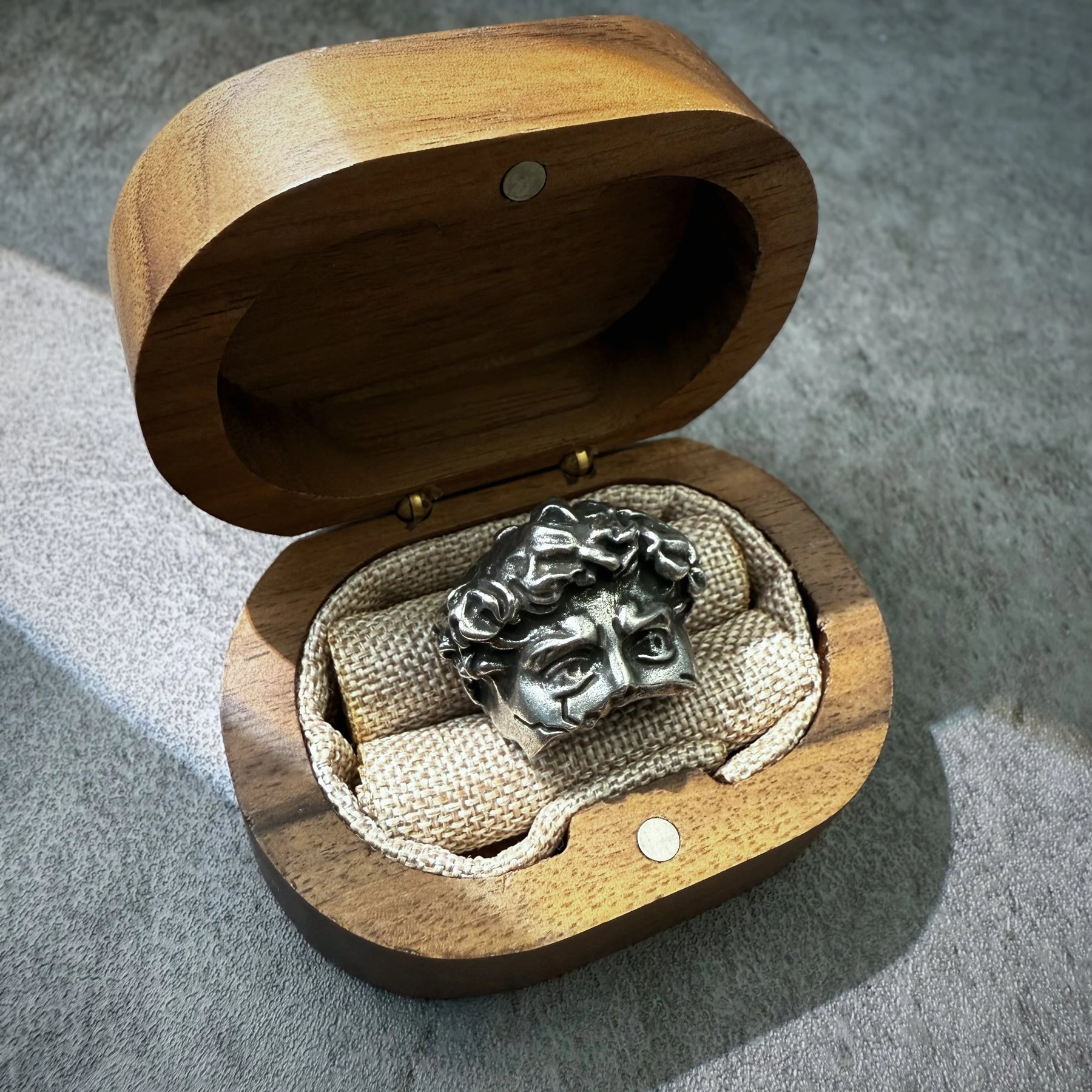 Anel David - Metade Rosto