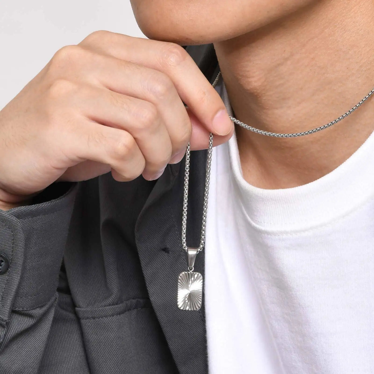 Colar Sunburst Square